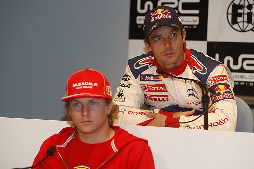 Hirvonen wint Rally van Finland; Kimi Raikkonen crasht